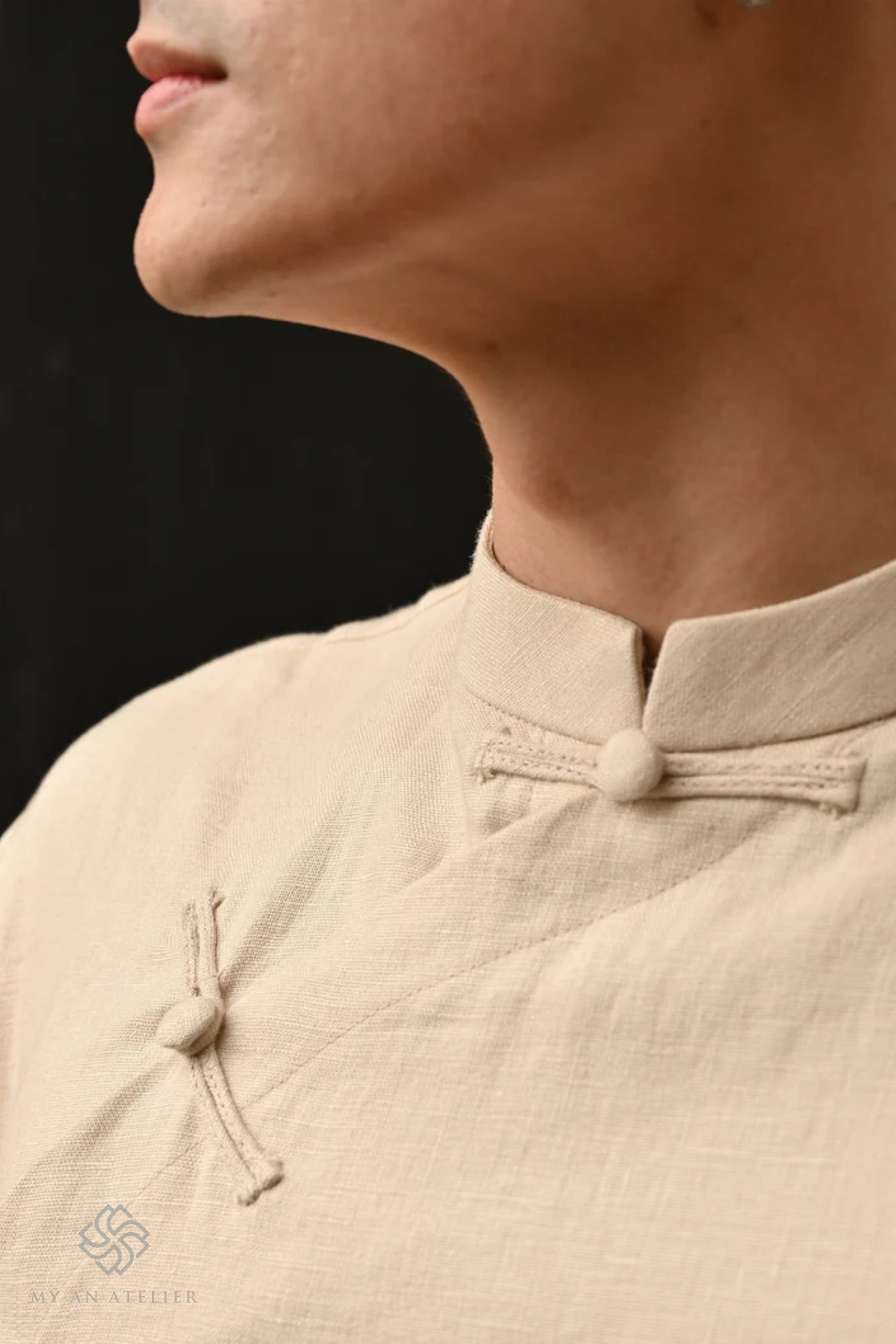 Linen Vietnamese dress men