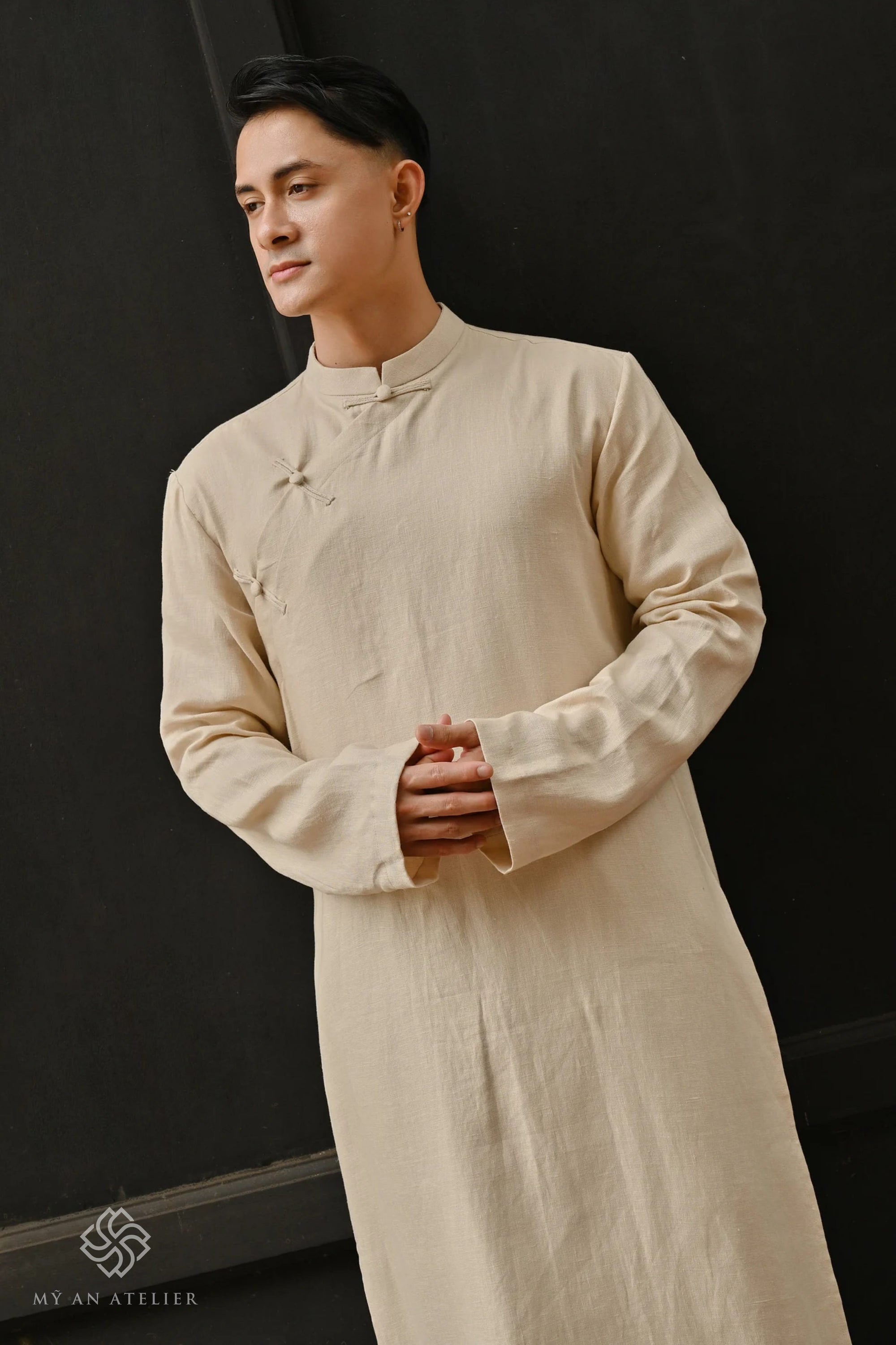 Linen Vietnamese dress men