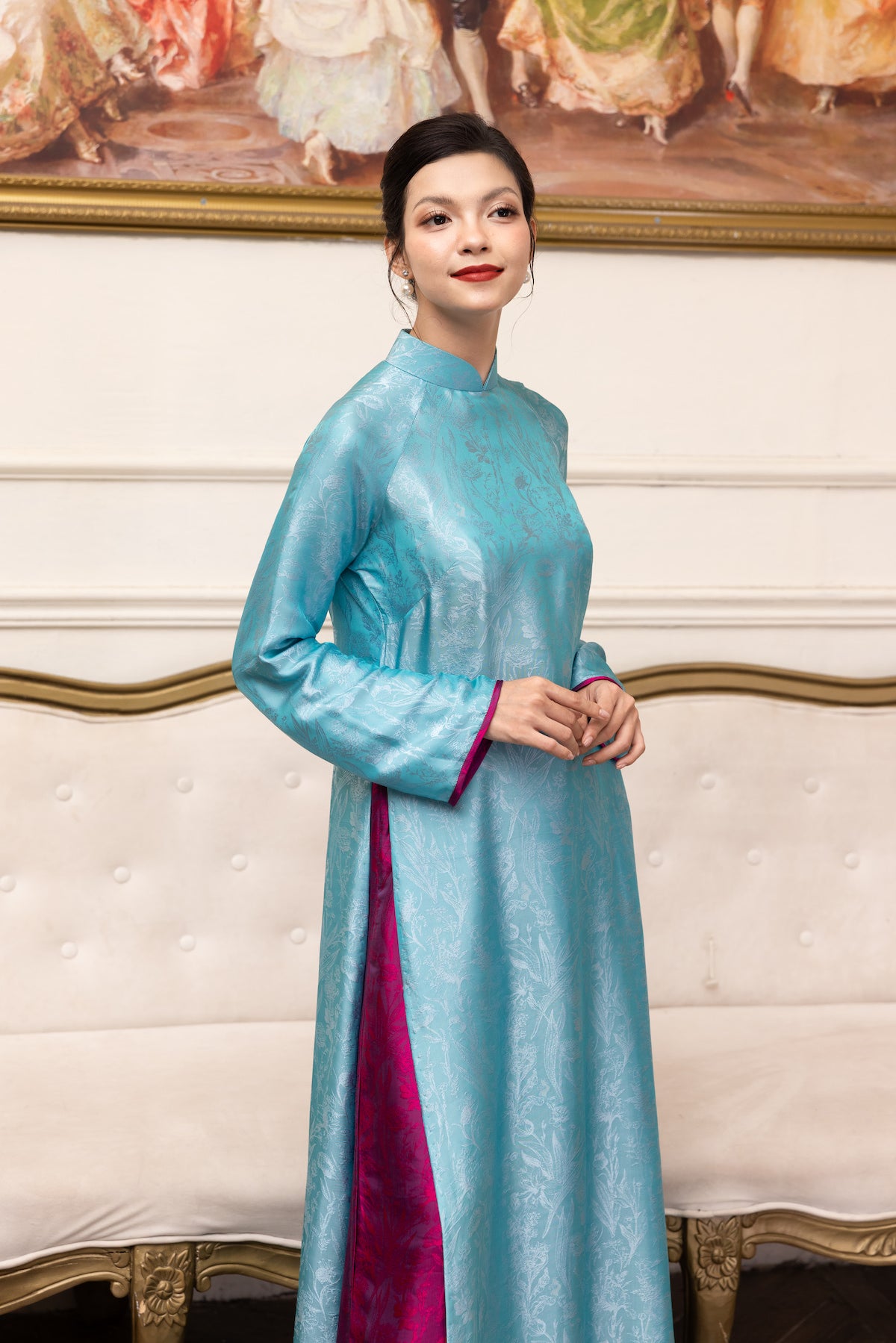 vietnam custom wedding dress