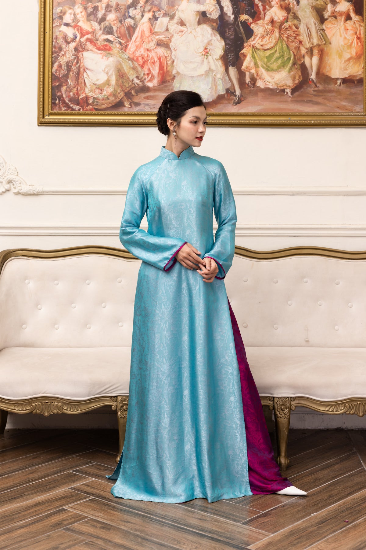 vietnam custom wedding dress