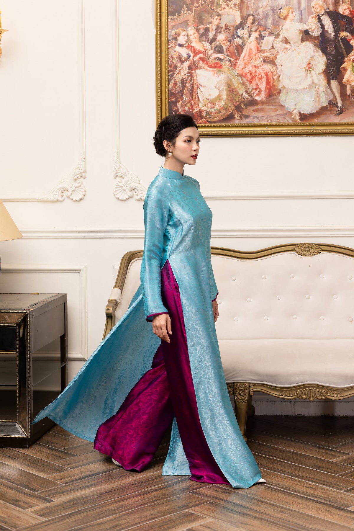 vietnam custom wedding dress