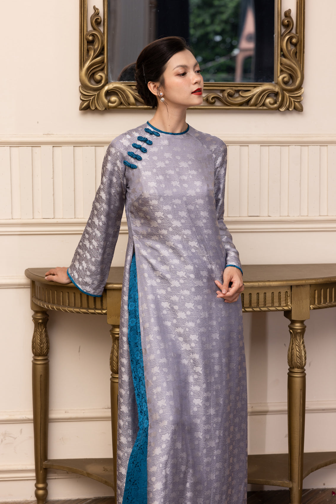 custom Vietnamese silk ao dai