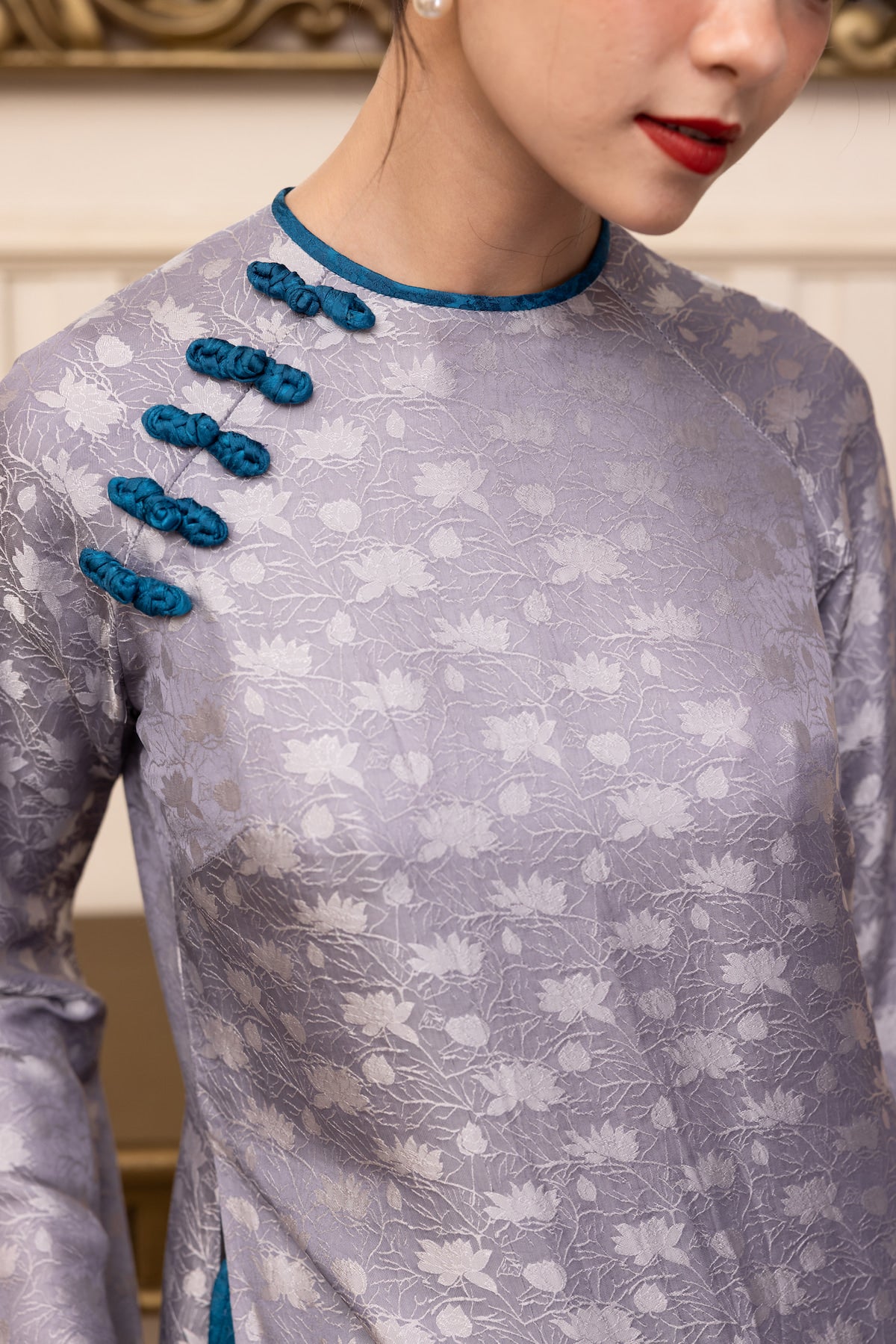 custom Vietnamese silk ao dai