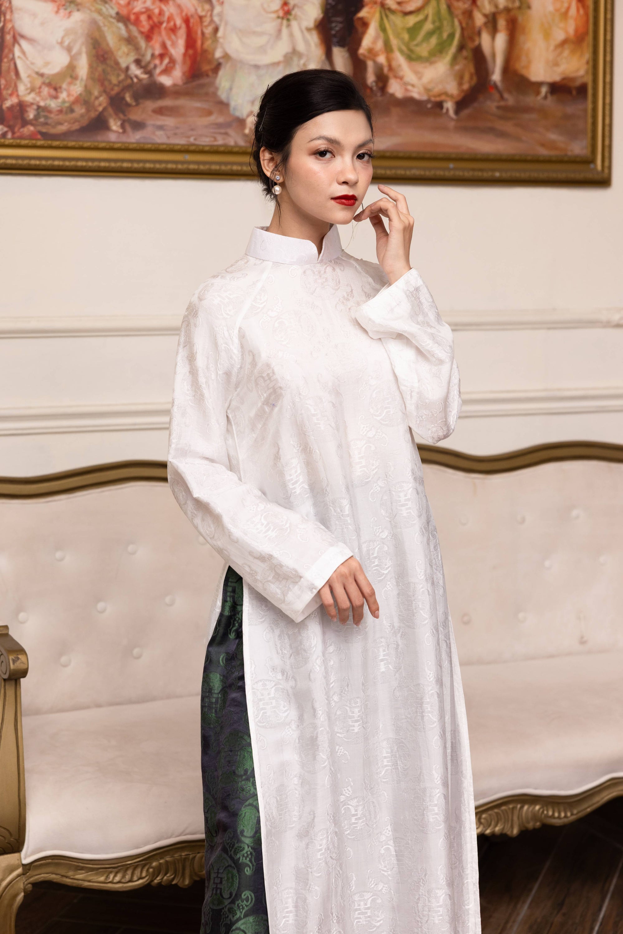 Handmade silk ao dai