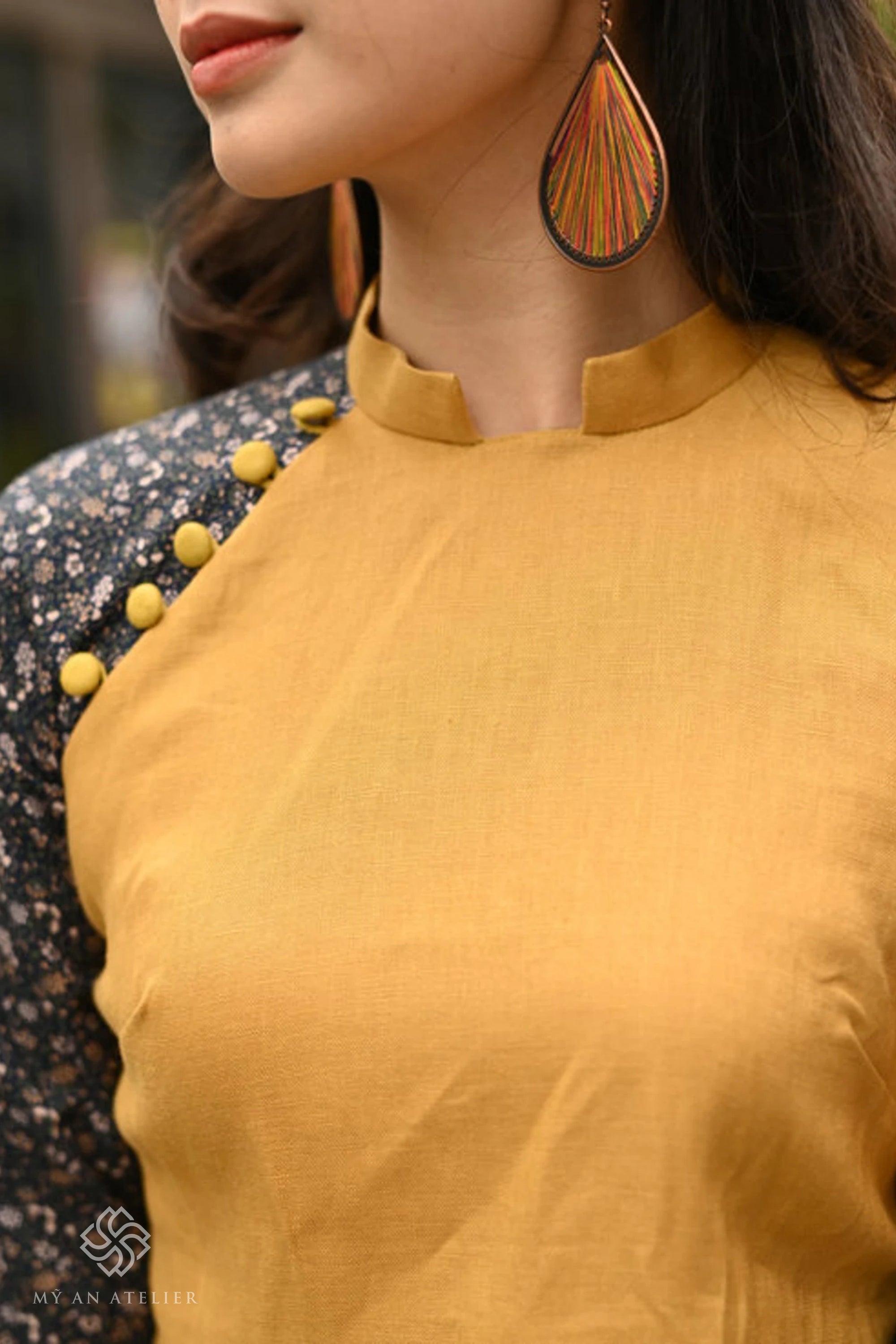 Linen women ao dai