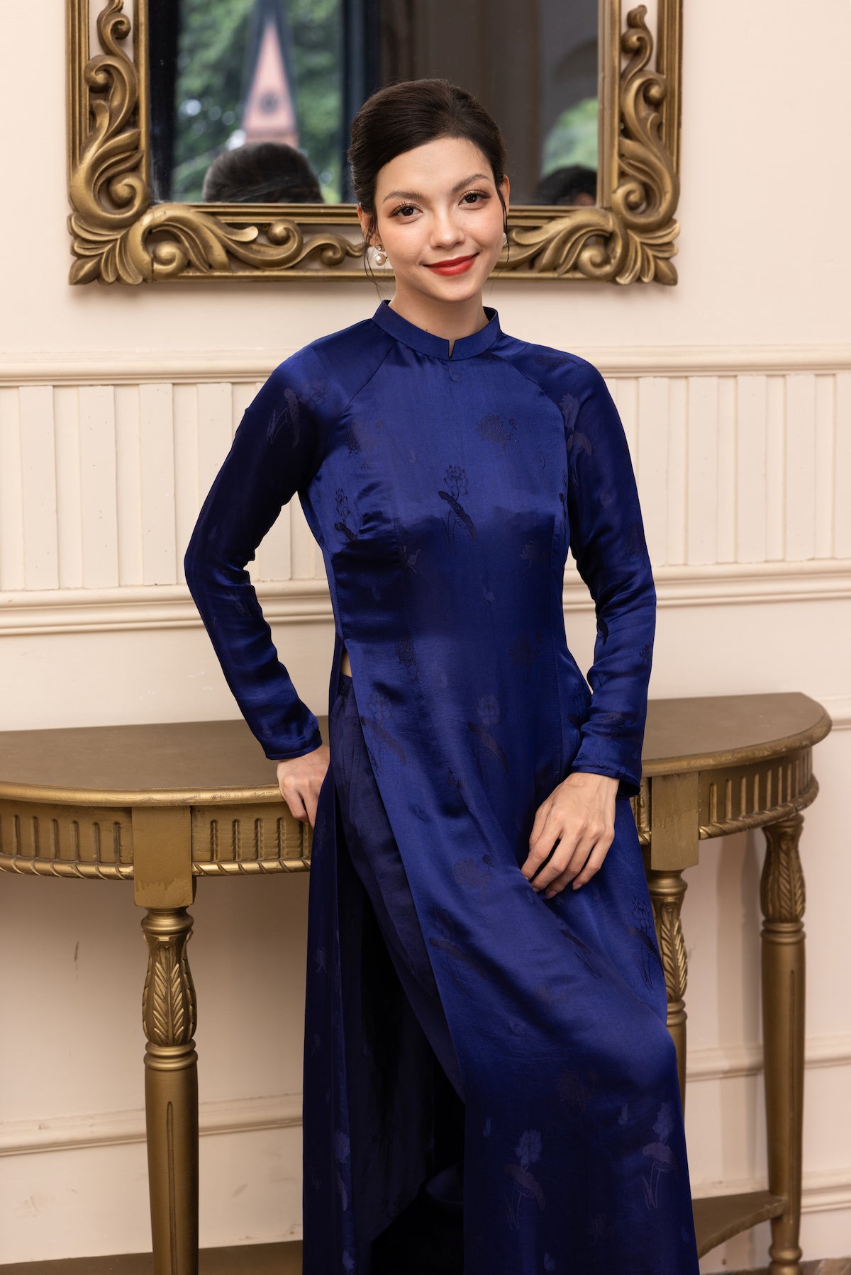 mulberry silk national dress vietnam