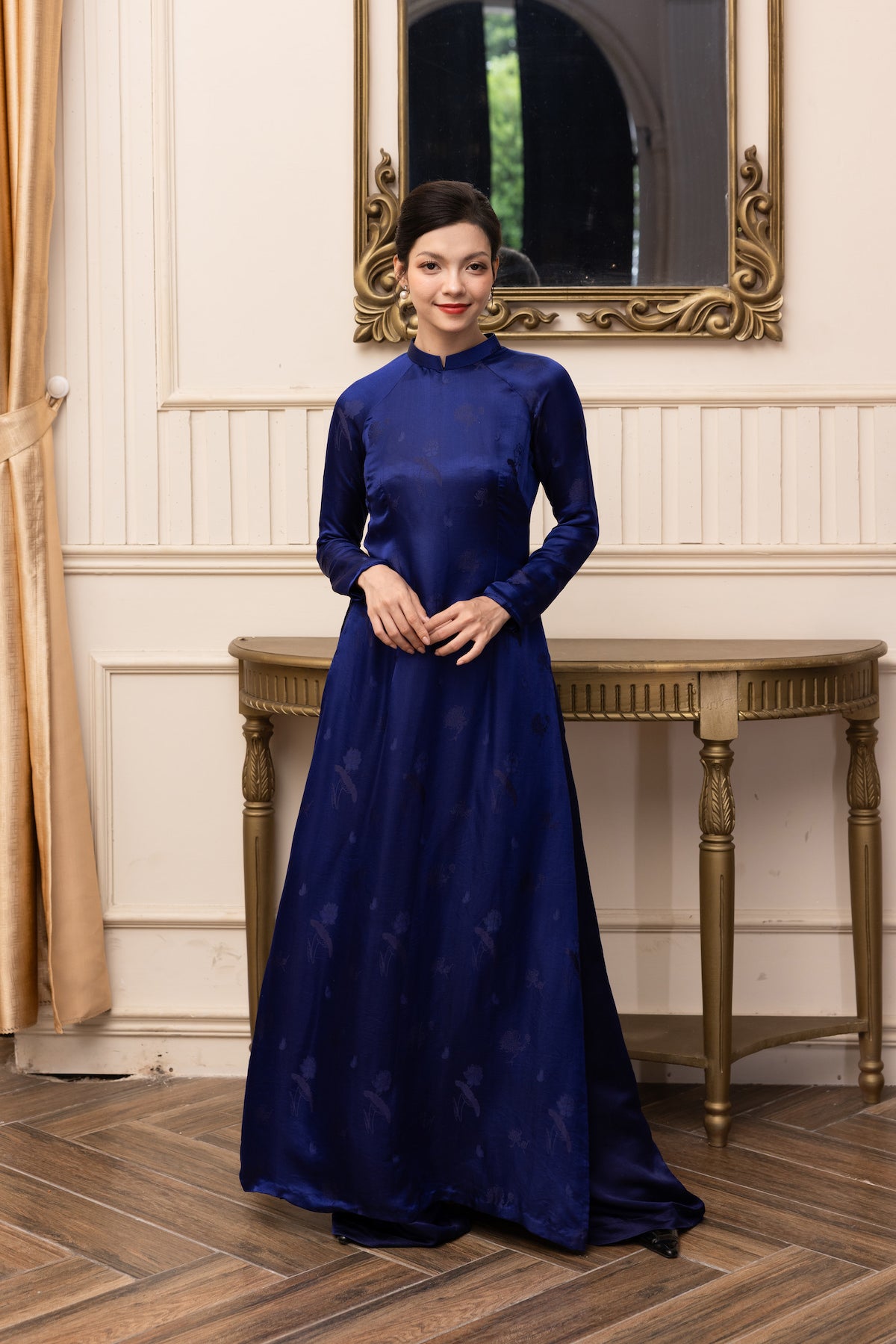 mulberry silk national dress vietnam