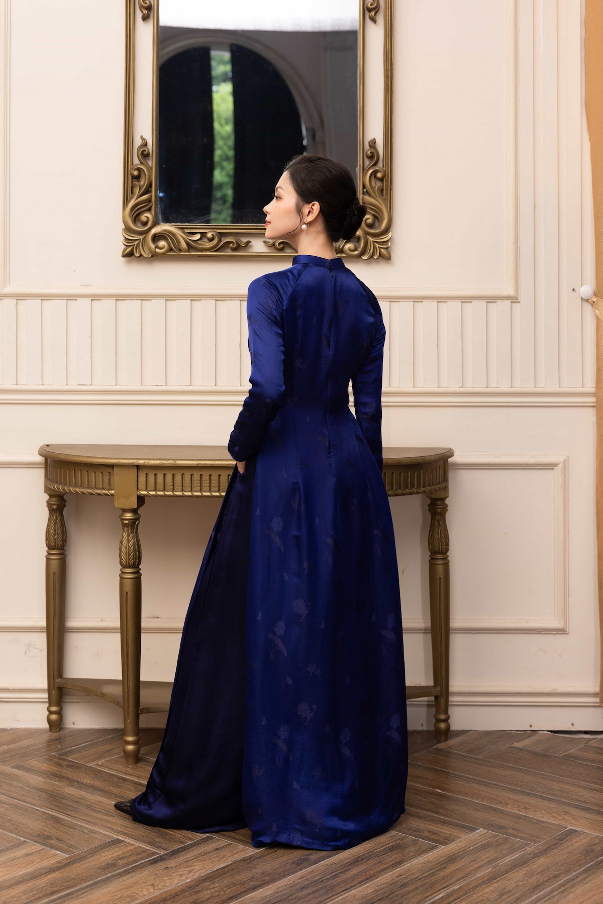 mulberry silk national dress vietnam