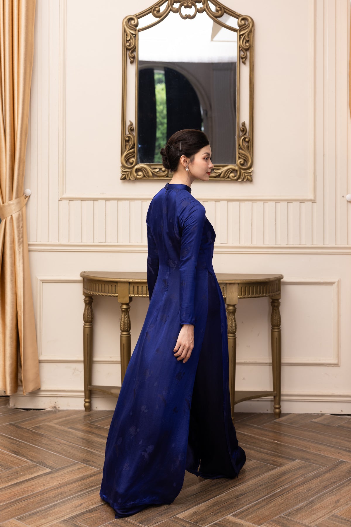 mulberry silk national dress vietnam
