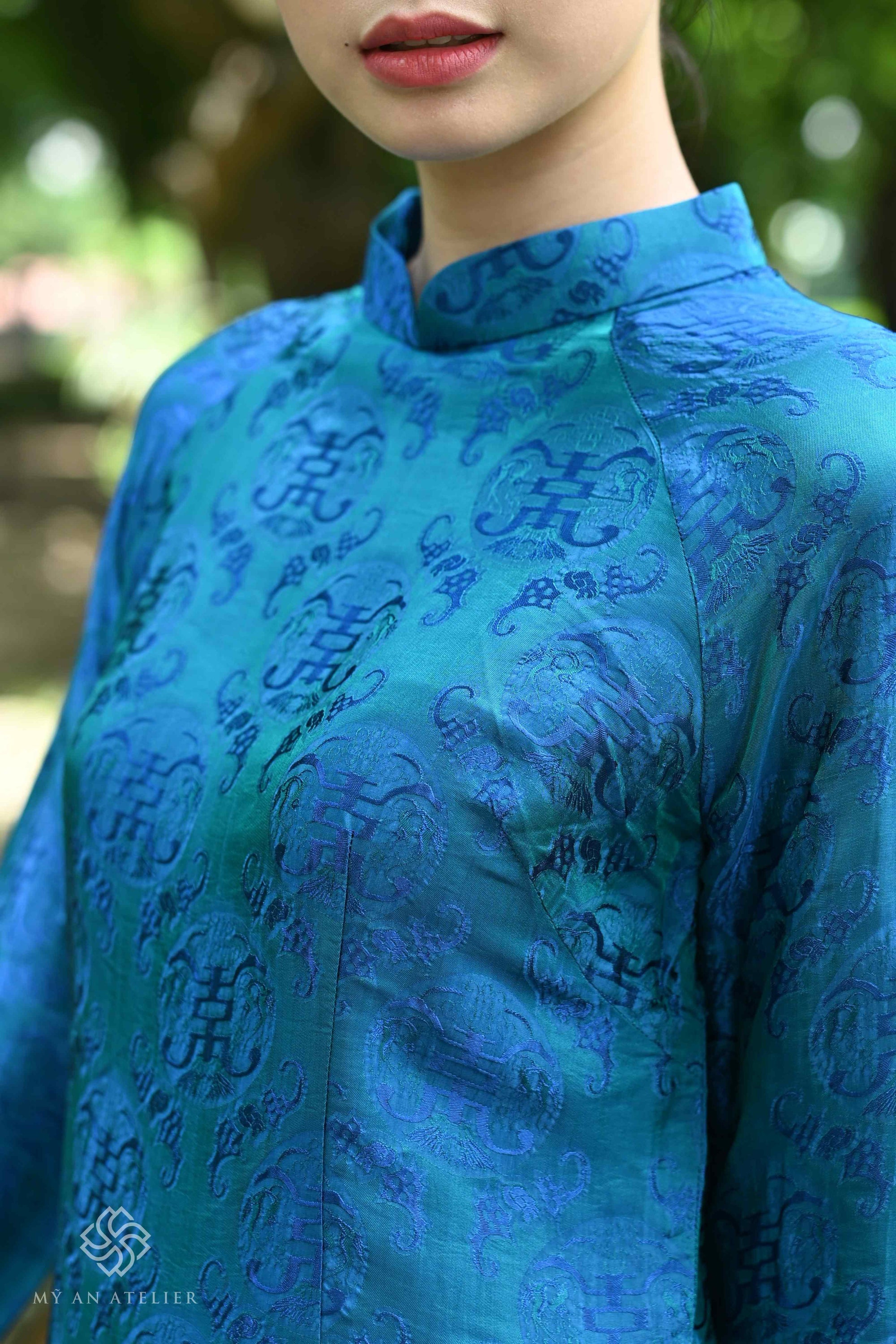 Mulberry silk Vietnamese traditional costumes