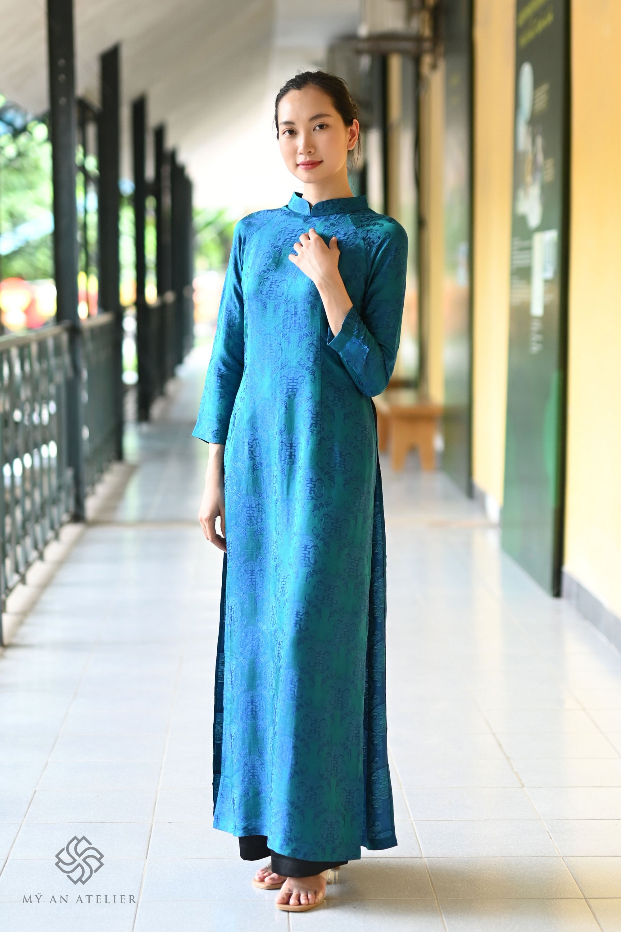 Mulberry silk Vietnamese traditional costumes
