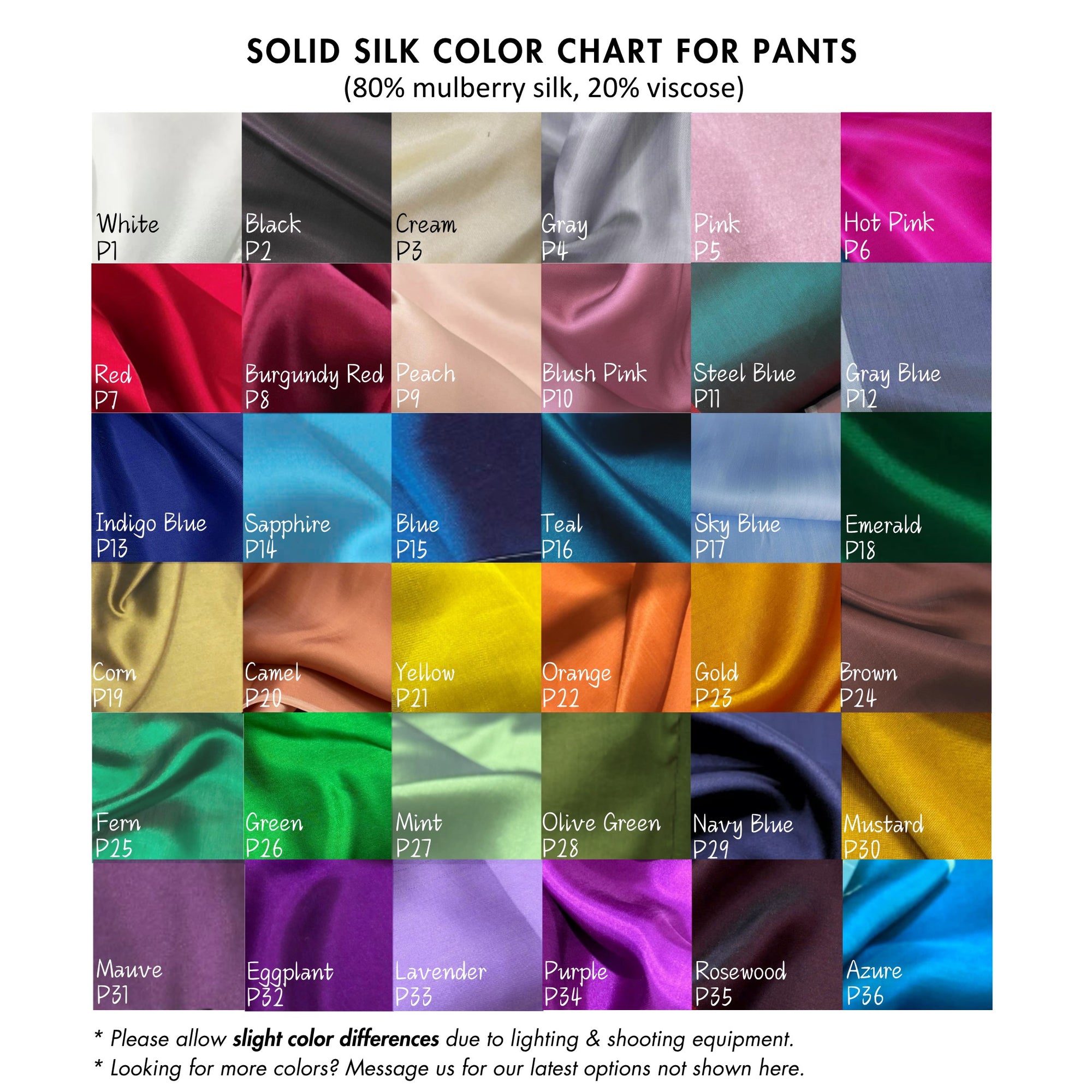 Plain mulberry silk