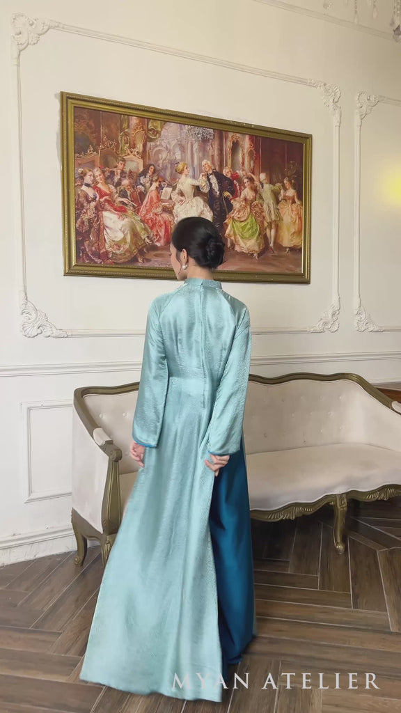 Handmade traditional silk tunic