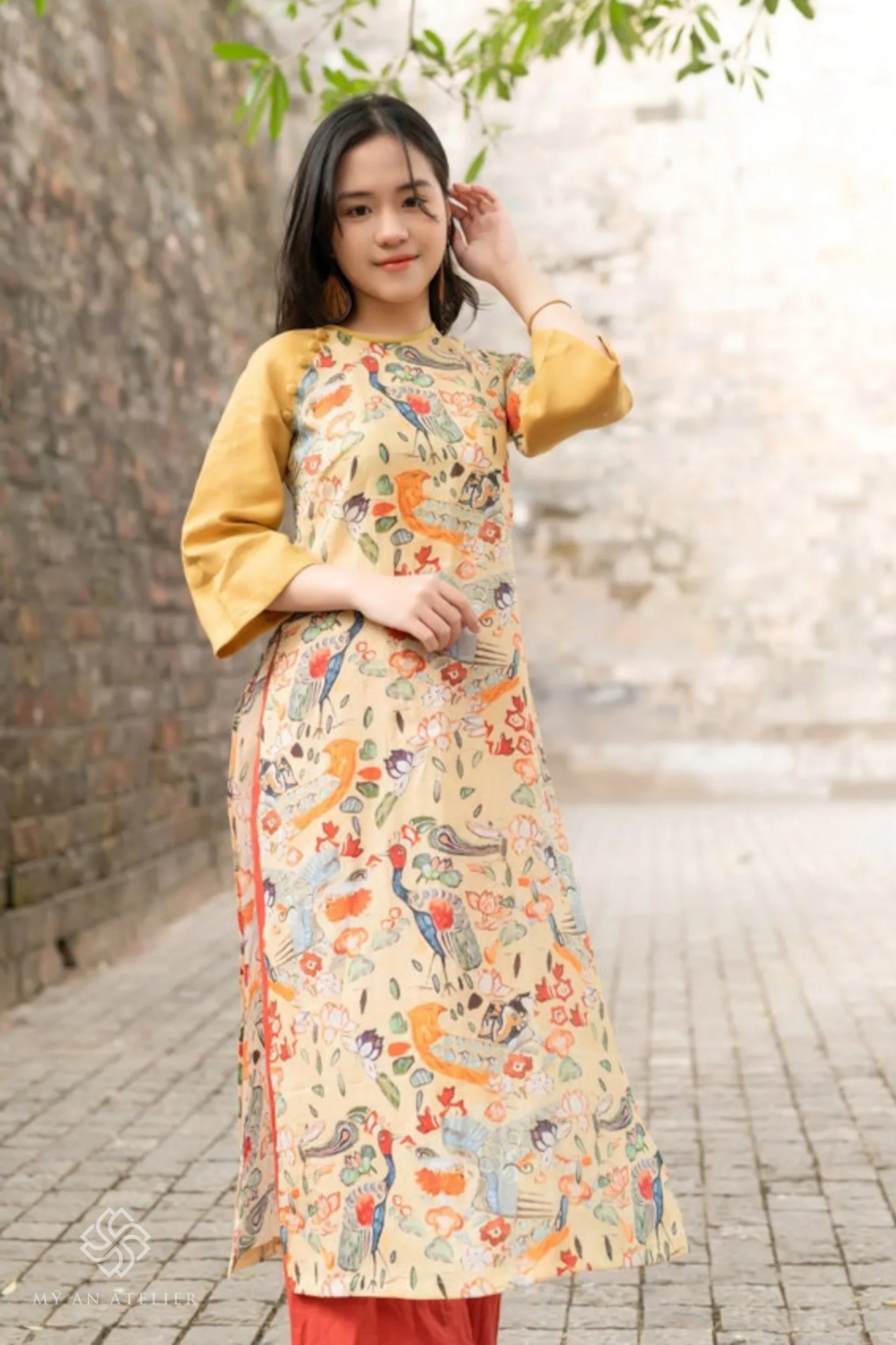 Ramie traditional Vietnamese costume