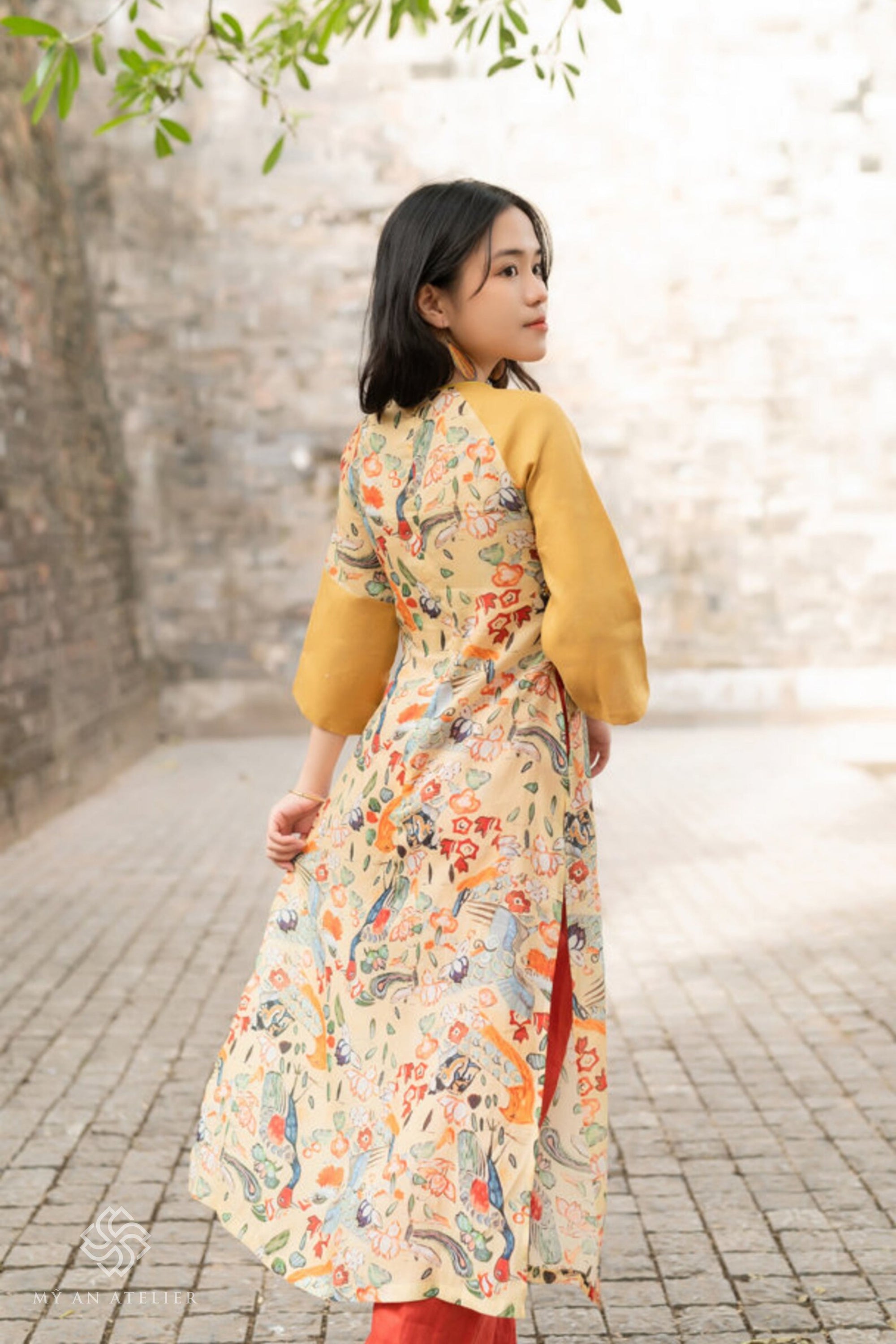 Ramie traditional Vietnamese costume