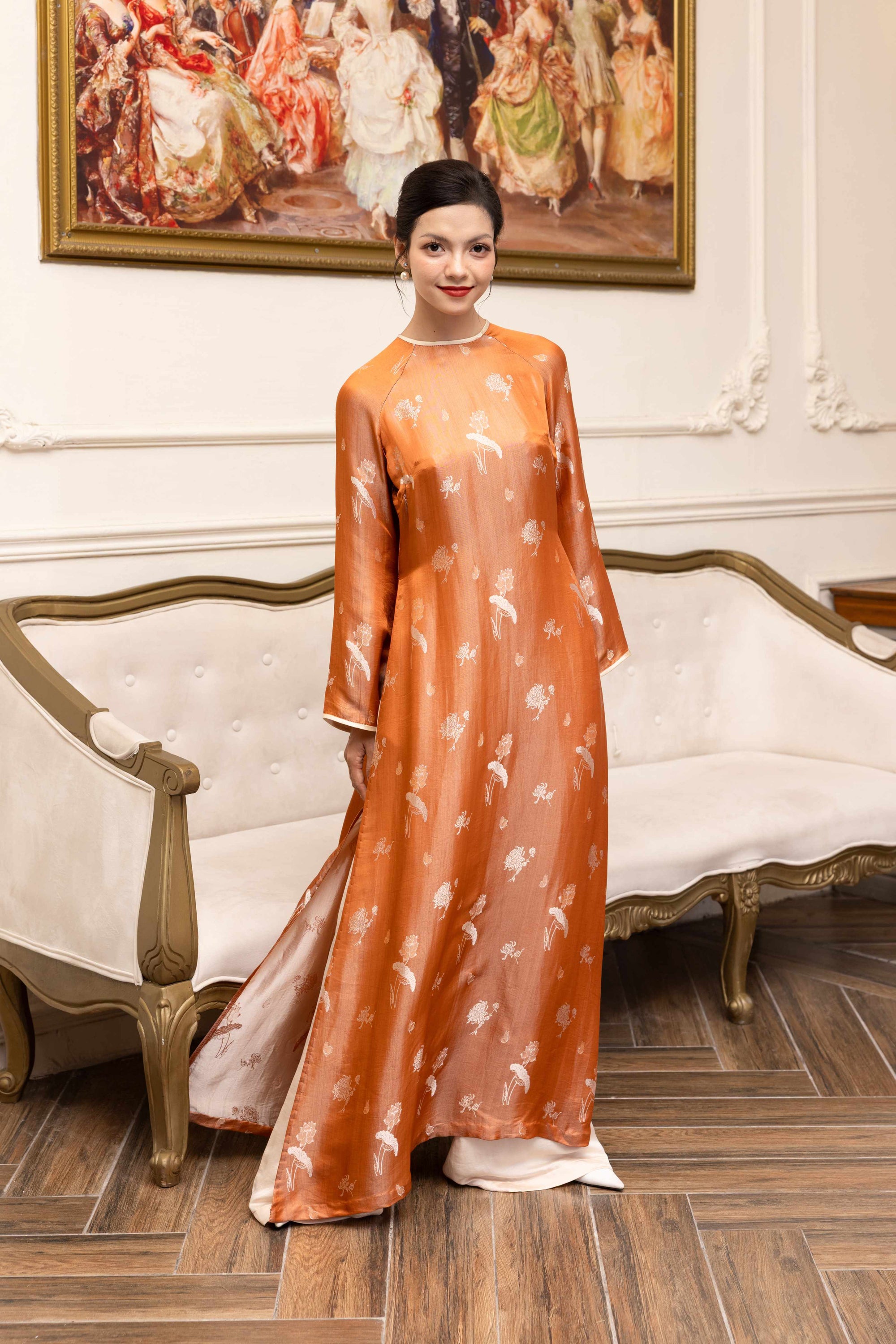 Silk Vietnam traditional costume