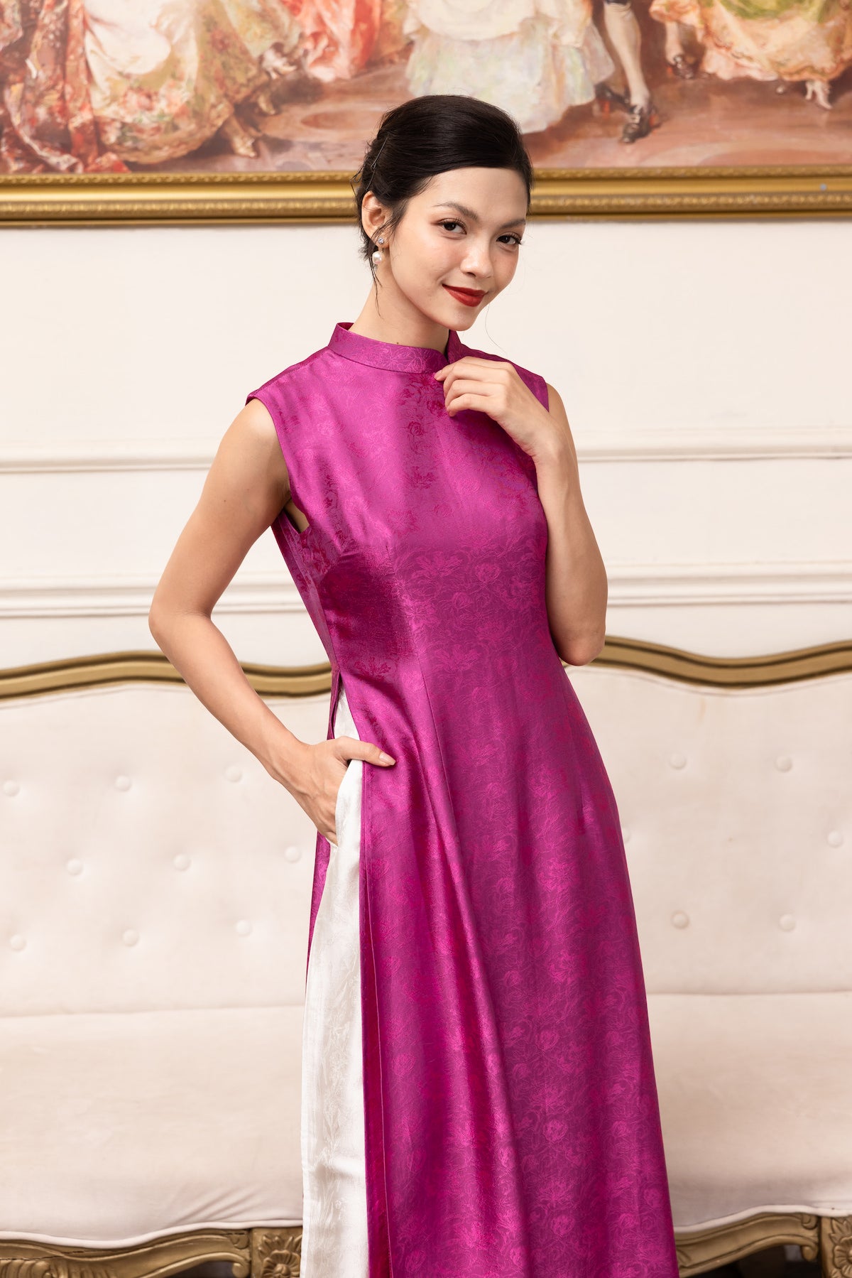 vietnamese national silk ao dai