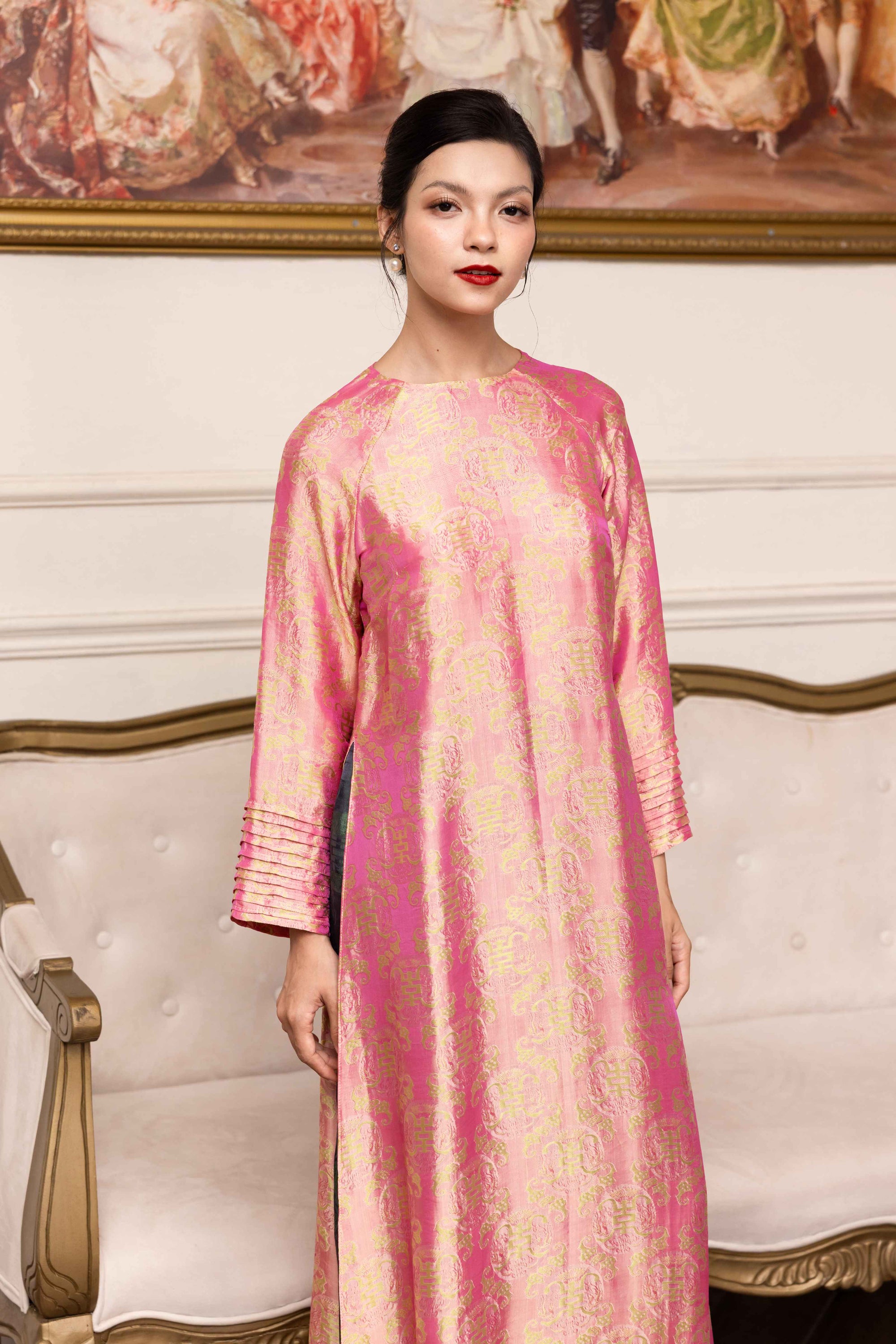 Vietnamese national silk dress
