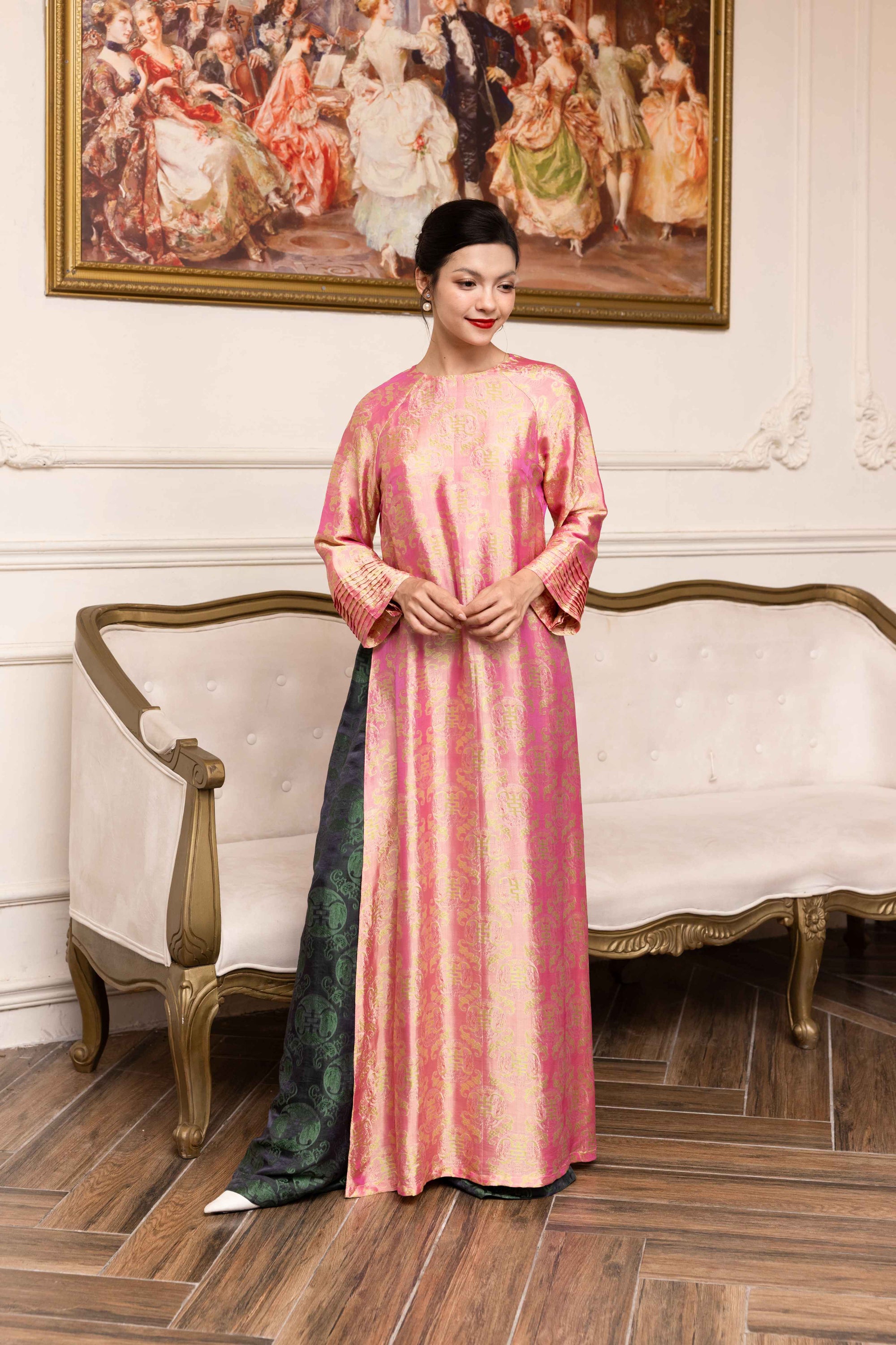 Vietnamese national silk dress