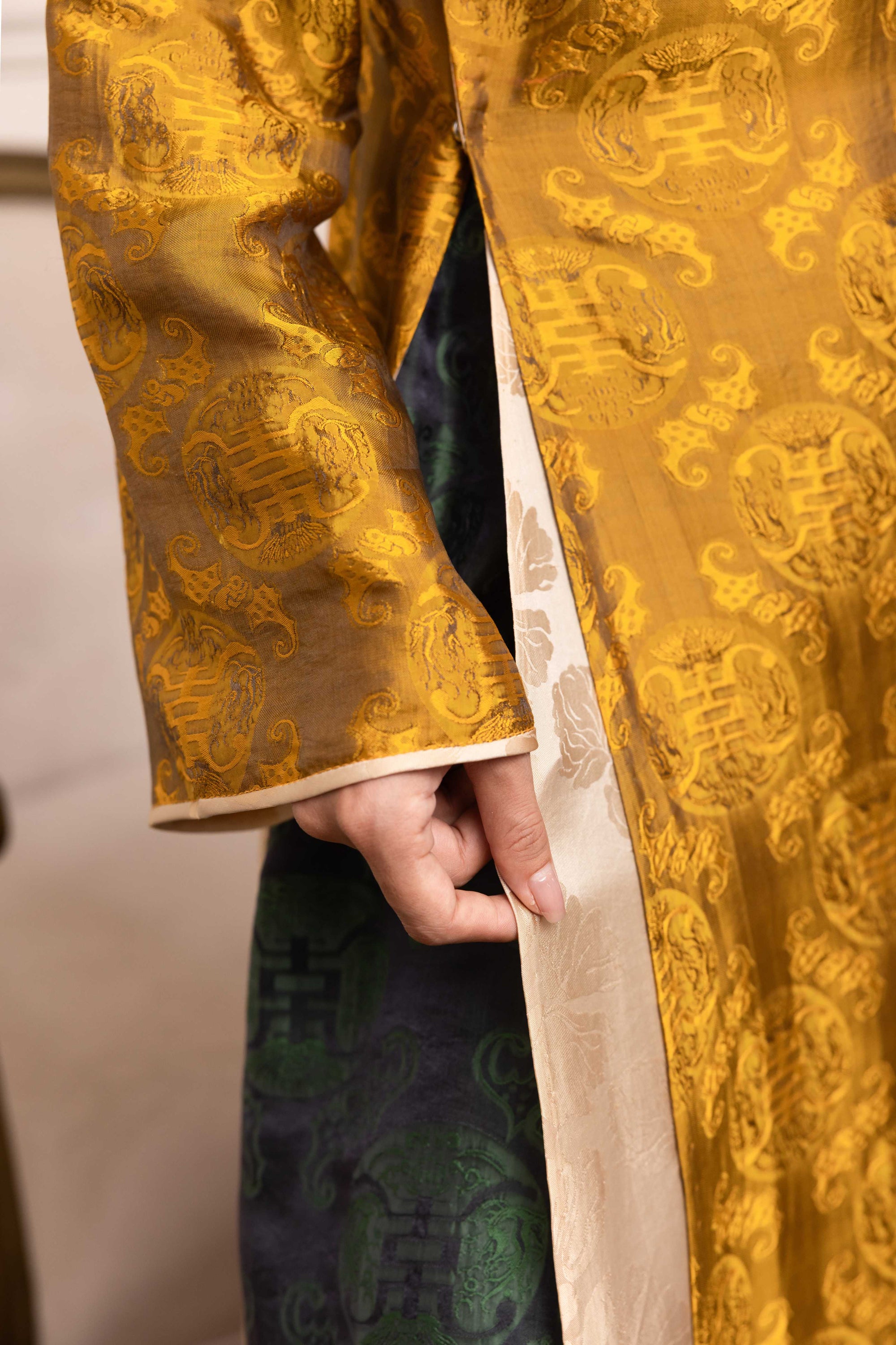 Women's Vietnamese silk dress